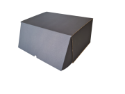 Postdoos / Geschenkdoos Zwart 438 x 295 x 200 mm. 100 stuks