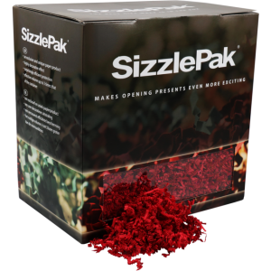 Sizzle Vulmateriaal papier  10 kilo D.Rood