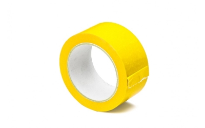 Tape pvc  50 mm x 66 mtr geel