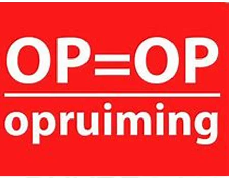 Opruiming producten