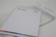 Mailingbag Transparant LDPE + plakstrip 400 x 500 mm. 