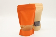 Stazak met venster 750 ml 160x80x270 mm Oranje