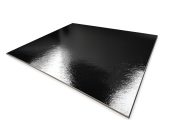 Vellen Karton 69 x 99,5 cm   600 grs Zwart/ Zwart    