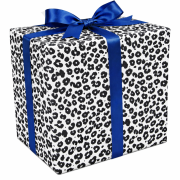 Cadeaupapier rollen 50 cm 200 meter leopard black