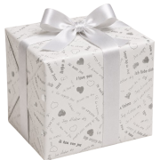Cadeaupapier Rol 70cm I LOVE YOU - Nog 1 Rol beschikbaar