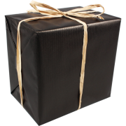 Cadeaupapier rol 30 / 50 cm 250 meter Zwart 896