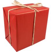 Cadeaupapier rol 30 / 50 cm 250 meter Rood 894