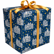 Cadeaupapier rollen 50 cm  200 meter Stille Nacht