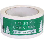 Tape PVC Happy Merry Christmas 50/66mtr