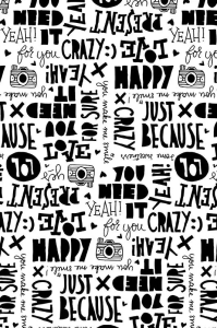 Cadeaupapier rollen 50 cm. Paperfuel just because 