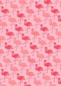Cadeaupapier rollen 50 cm. Flamingo Pink