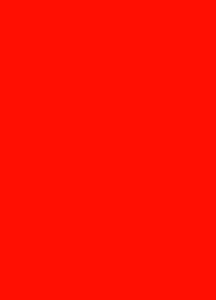 Fluor karton prijskaart 6 x 8 cm.  rood