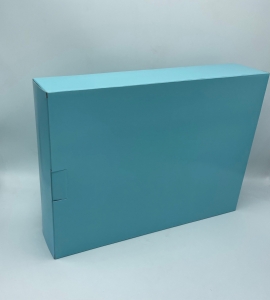 Luxe Doos Blauw 420x305x90mm (nog 29 stuks)