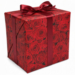 Cadeaupapier rol 30 cm 250 meter Roses 3303