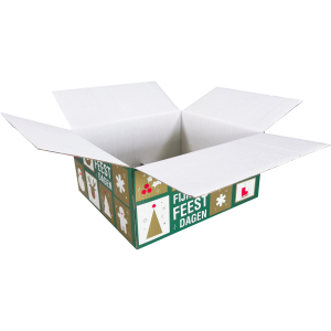 Kerstpakketdozen Tegels B 350x315x170mm