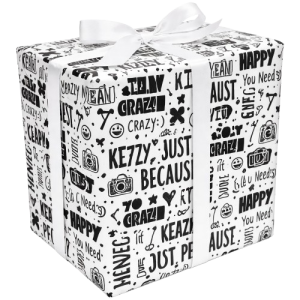 Cadeaupapier rollen 30 / 50 cm. Paperfuel just because
