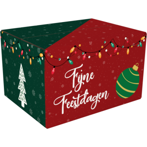 Kerstpakketdozen Wonderful Time B 350x315x170mm