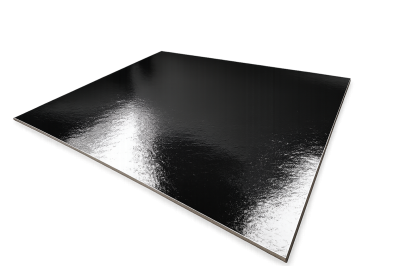 Vellen Karton 69 x 99,5 cm 600 grs Zwart/ Zwart