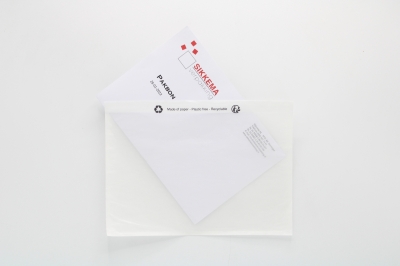 Milieuvriendelijke Paklijstenveloppen papier 228 x 165 mm (A4 1x gevouwen)