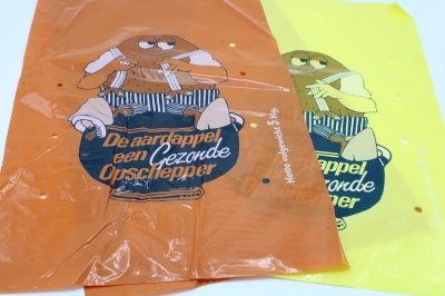 Aardappelzakken ldpe 5 kg rood