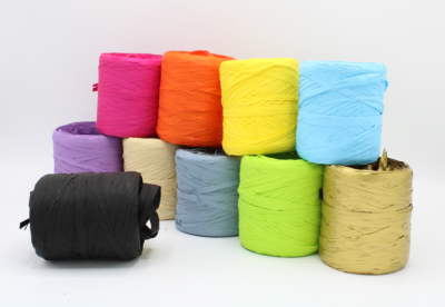 Raffia div. kleuren 200 mtr