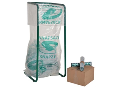 Afvalzakhouder 400 liter gegalvaniseerd  